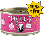Tiny Tiger Chunks In Gravy Beef Recipe Grain-free
